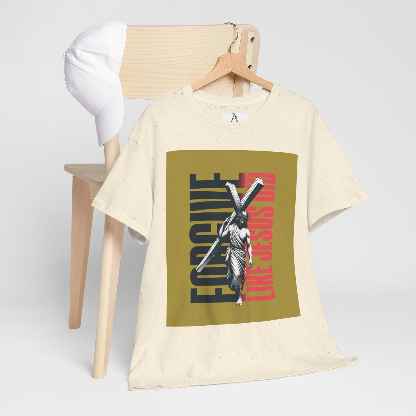 Forgive Like Jesus Unisex Heavy Cotton Tee - Inspirational Faith-Based T-Shirt