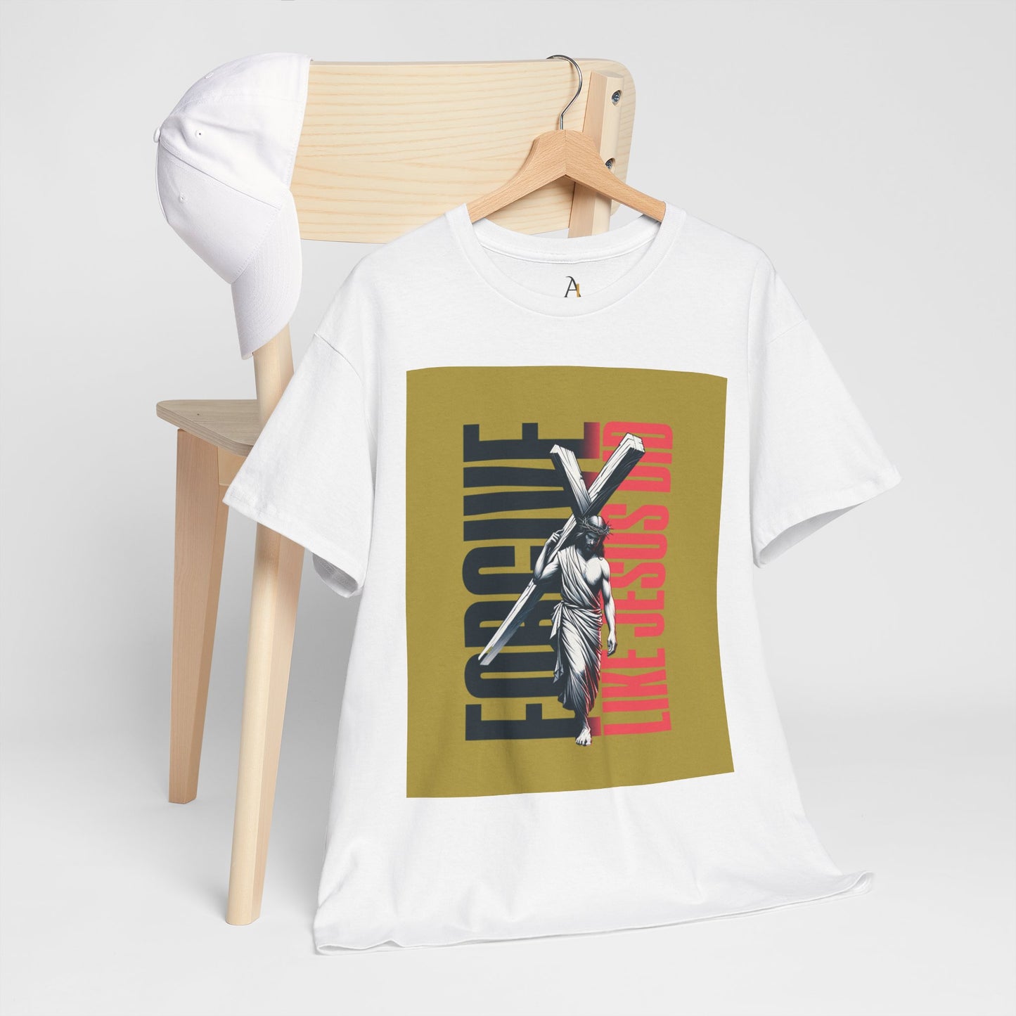 Forgive Like Jesus Unisex Heavy Cotton Tee - Inspirational Faith-Based T-Shirt