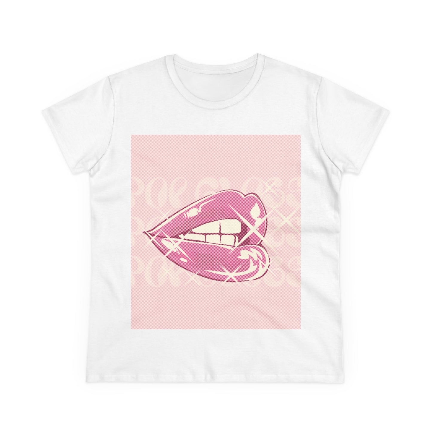 Lip Graphic Tees | Women's Cotton Tee | A&J Empire