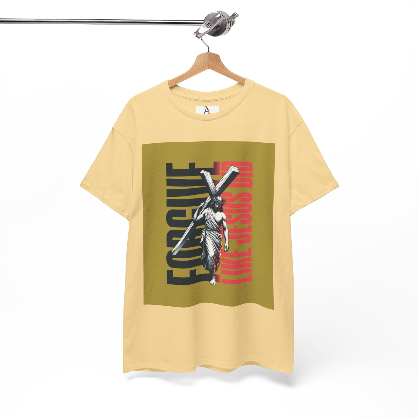 Forgive Like Jesus Unisex Heavy Cotton Tee - Inspirational Faith-Based T-Shirt