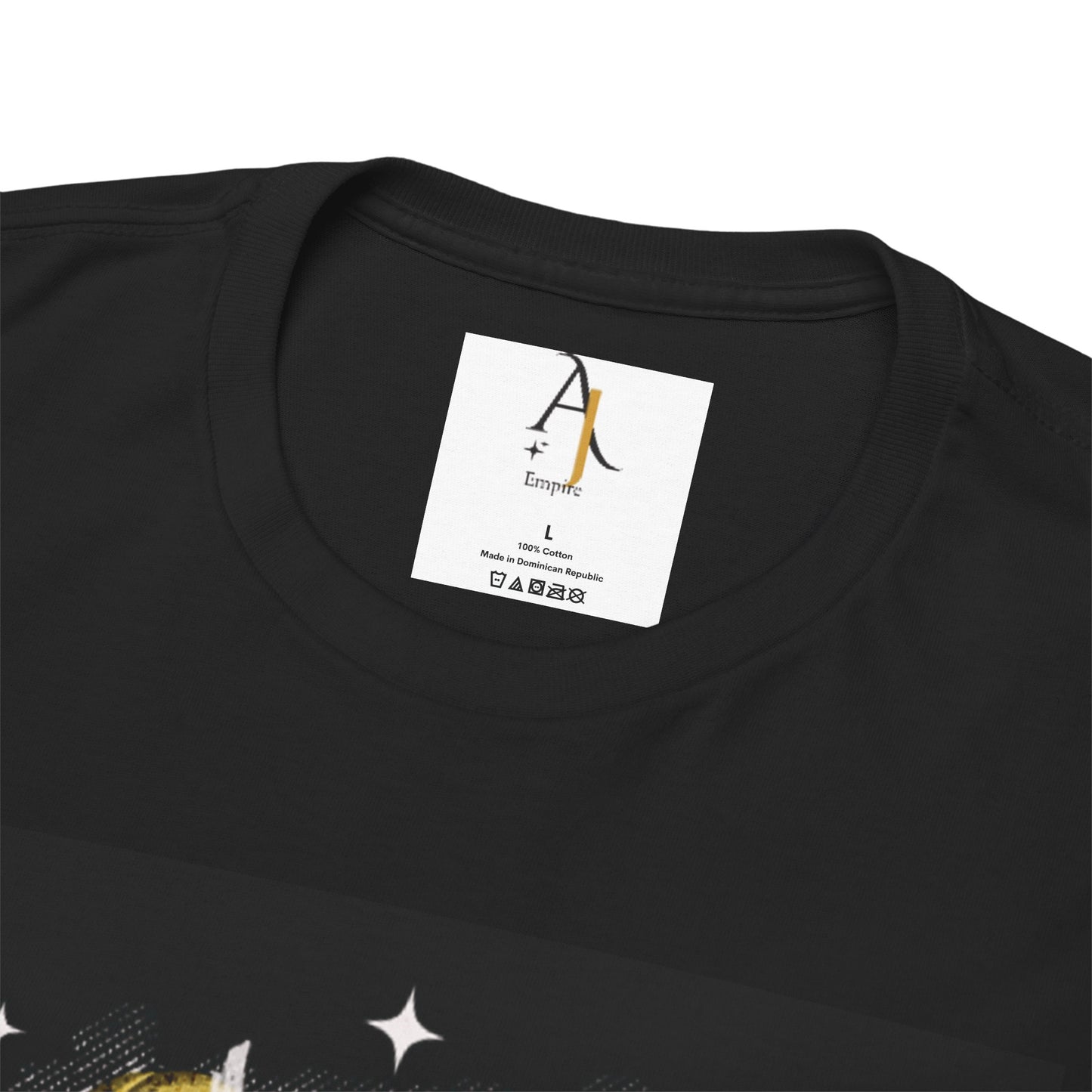 Celestial Angel Graphic Unisex Heavy Cotton Tee - Spiritual Vibes