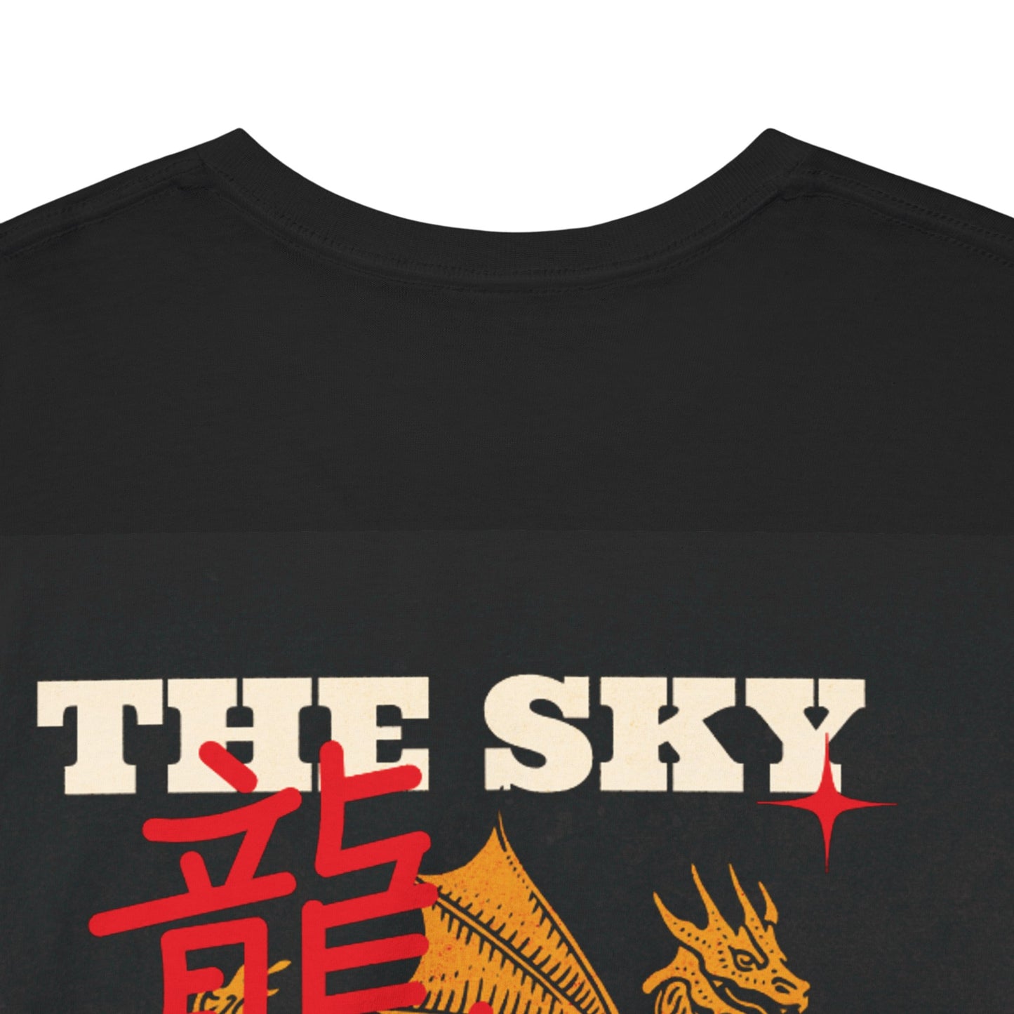 Emperor Dragon Unisex Heavy Cotton Tee - Bold Graphic Tee for Fashion Enthusiasts