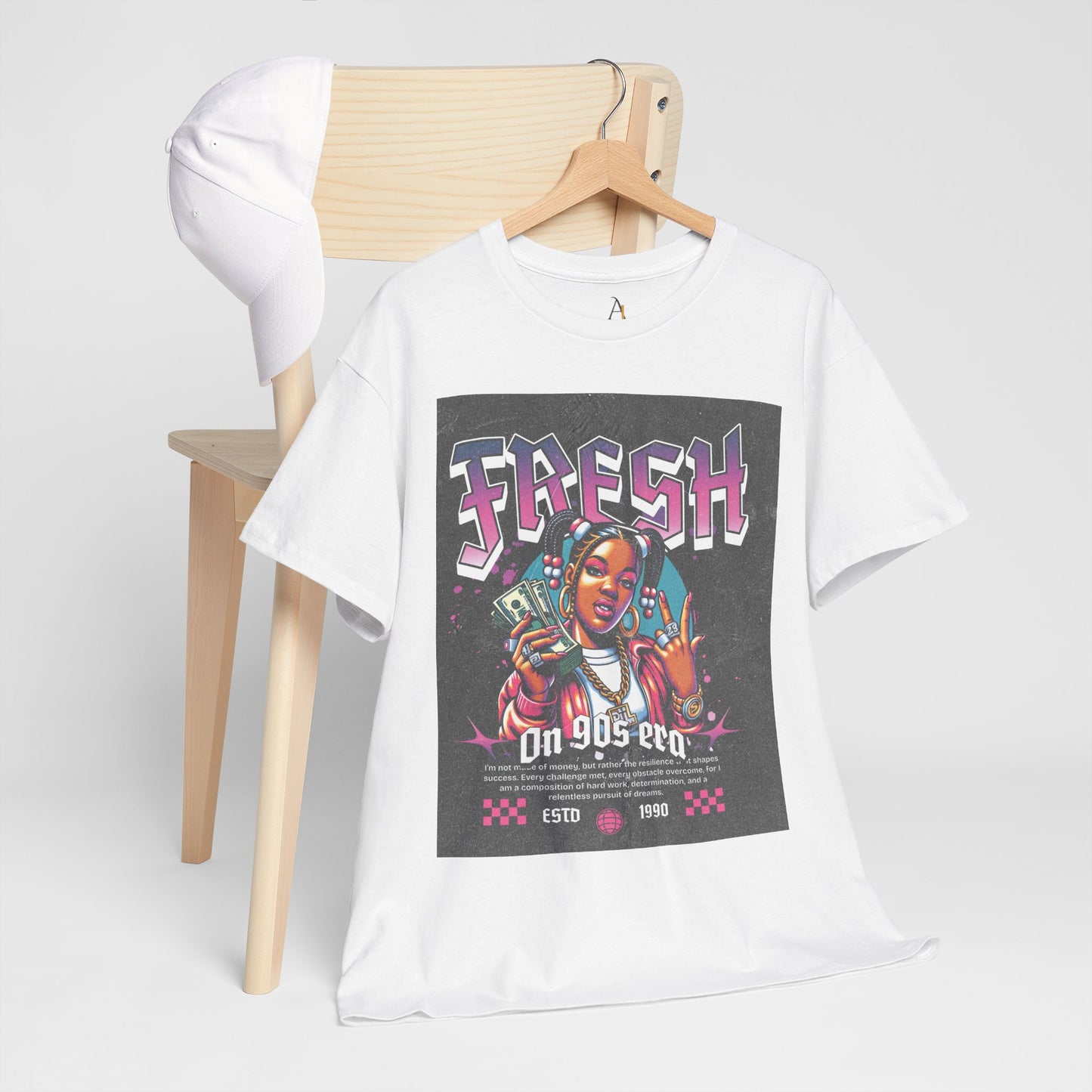 Money Graphic Tee | Fresh Print T-Shirt | A&J Empire