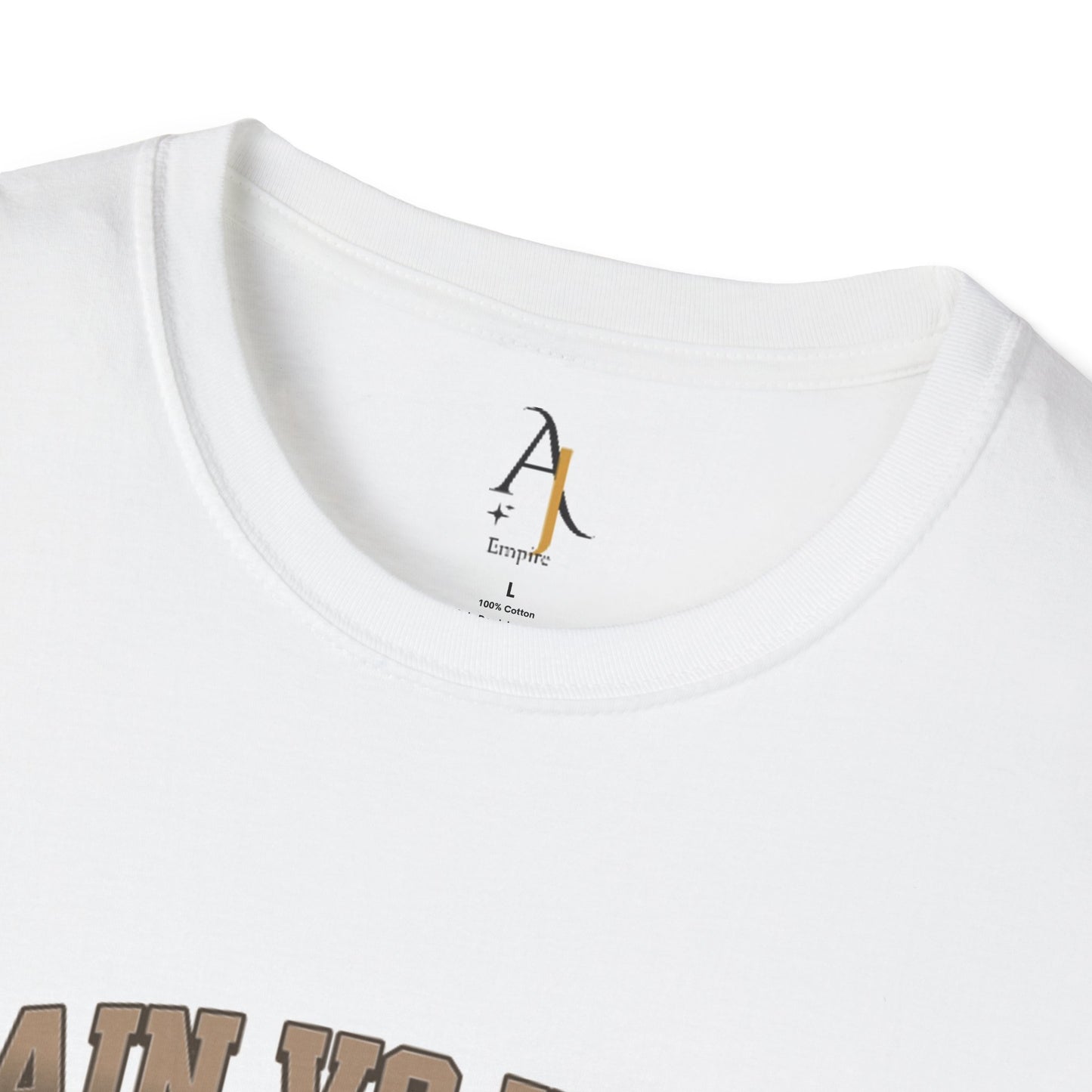 Brain vs Heart Balance Graphic T-Shirt - Unisex Softstyle Tee