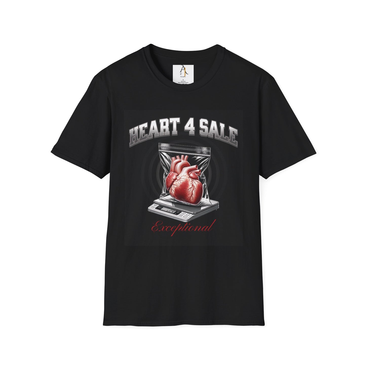 Heart 4 Sale Unisex Softstyle T-Shirt - Unique Graphic Tee for Casual Wear