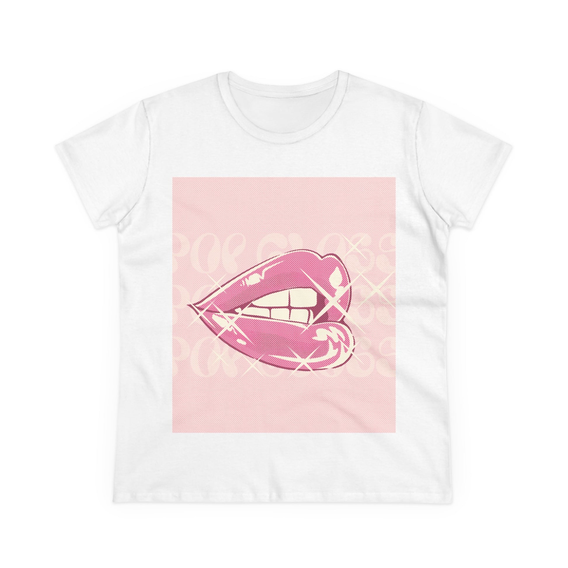 Lip Graphic Tees | Women's Cotton Tee | A&J Empire