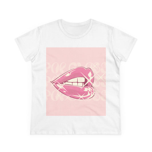 Lip Graphic Tees | Women's Cotton Tee | A&J Empire