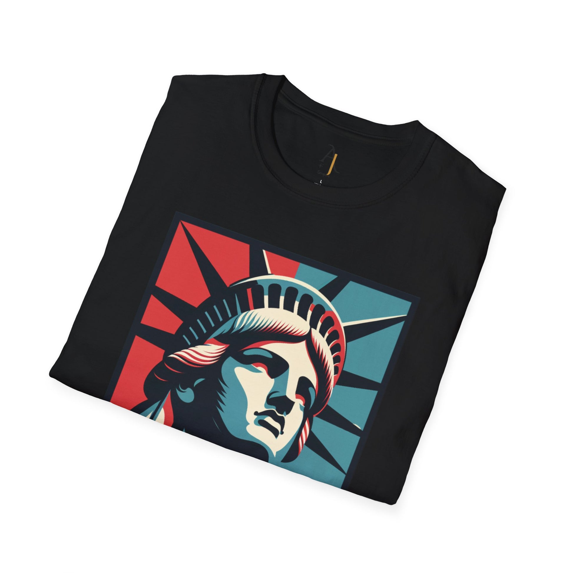 Summer Graphic Top | Vintage Liberty and Freedom Tee | A&J Empire