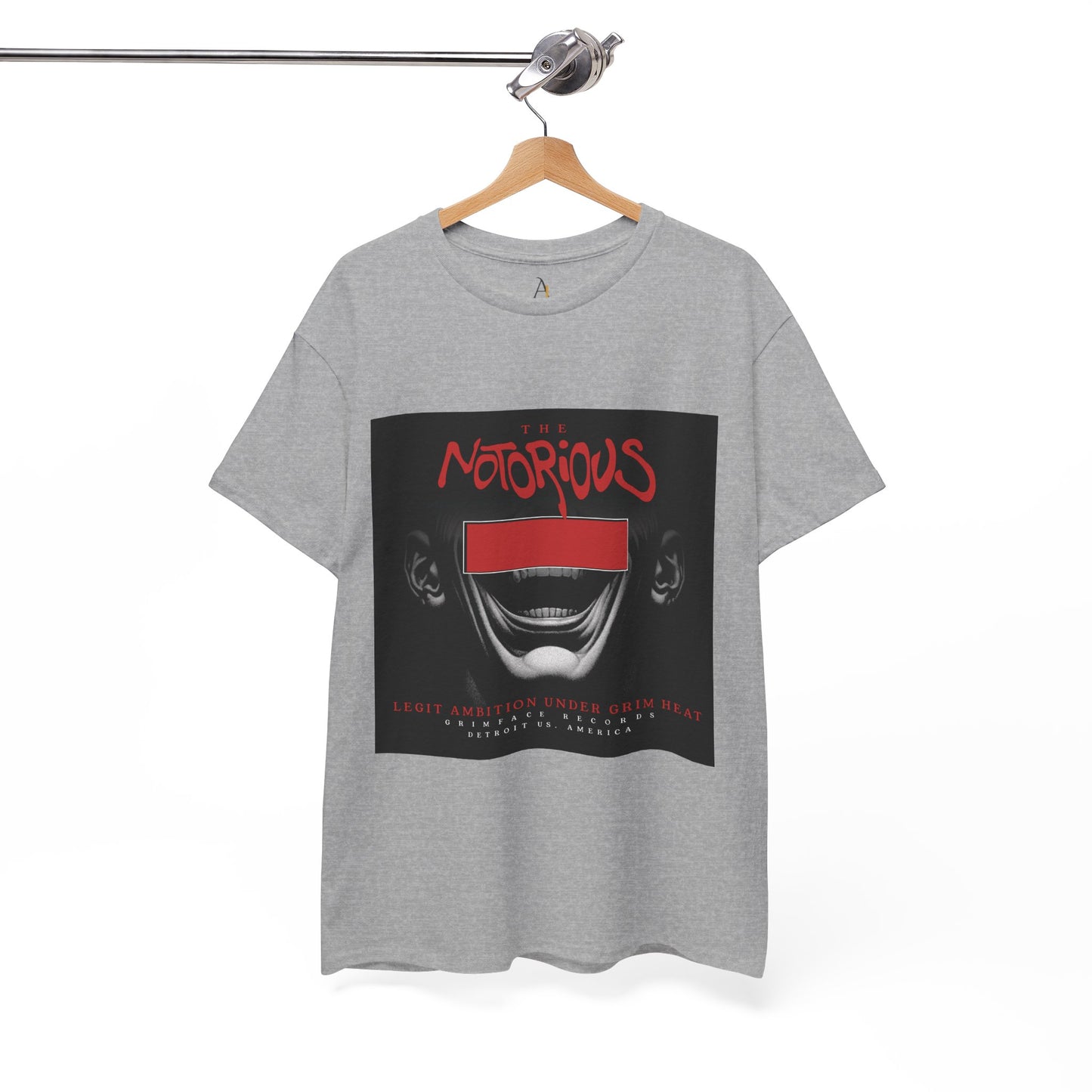 Unisex Heavy Cotton Tee - The Notorious Graphic Tee for Music Lovers