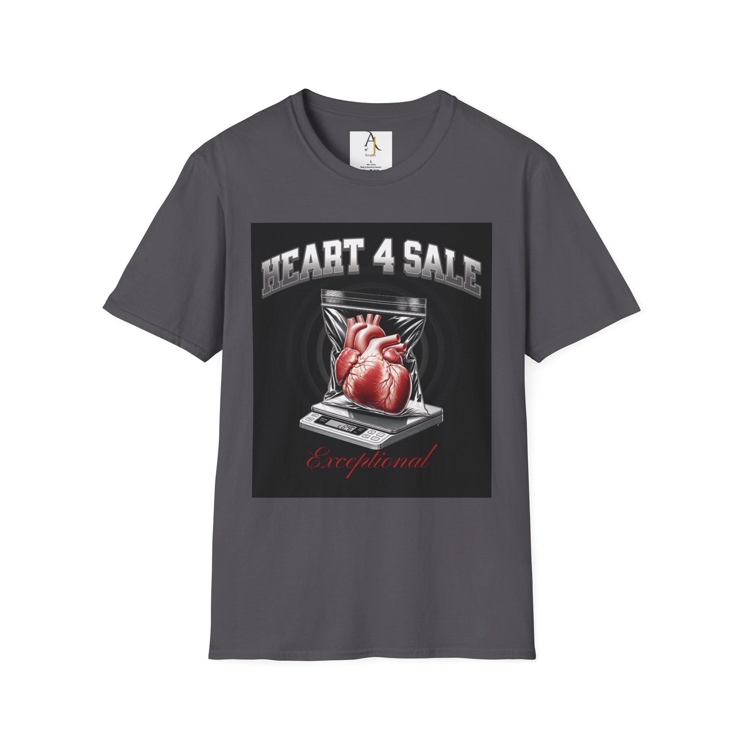 Heart 4 Sale Unisex Softstyle T-Shirt - Unique Graphic Tee for Casual Wear