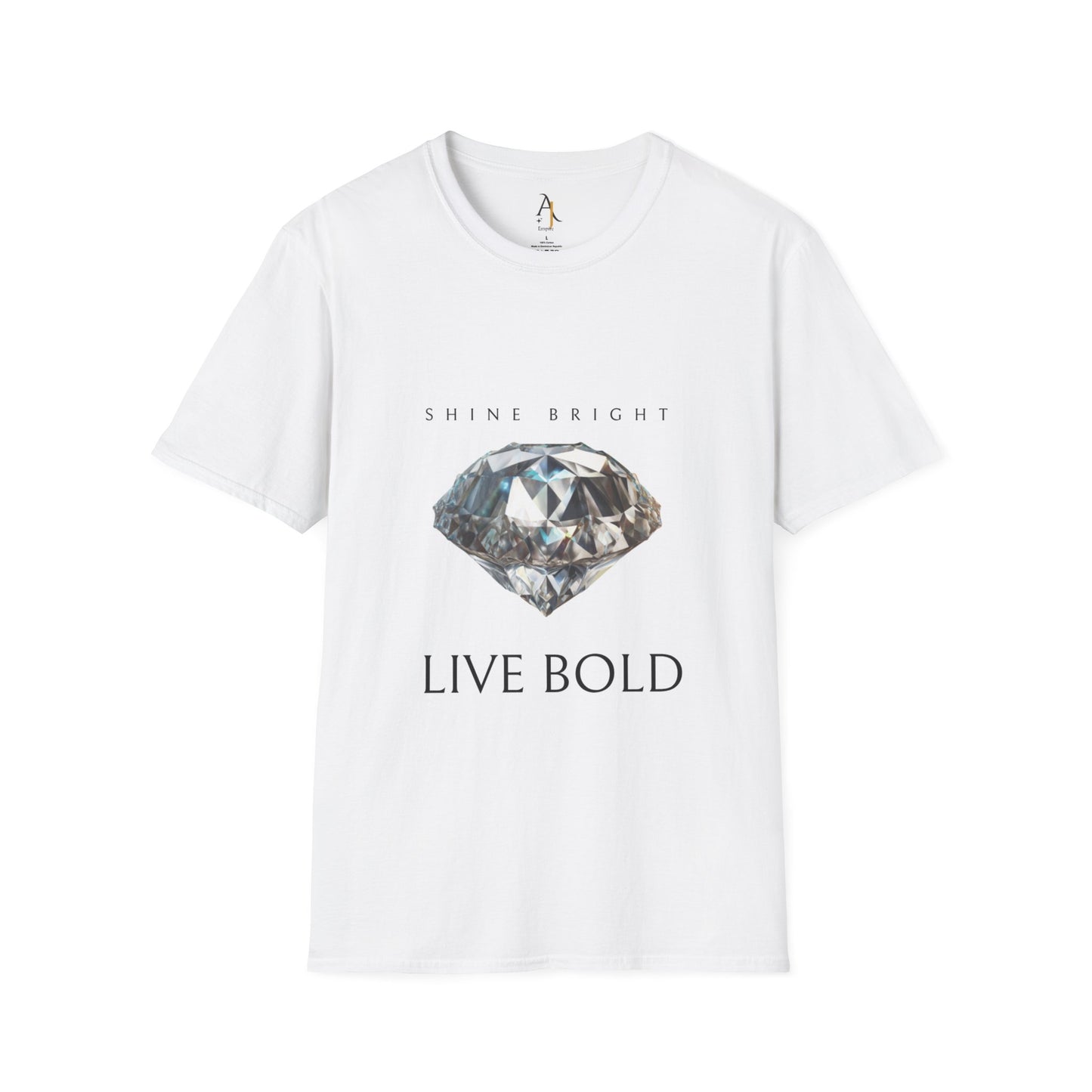 Diamond Graphic T-Shirt | Shine Bright Statement Shirt | A&J Empire