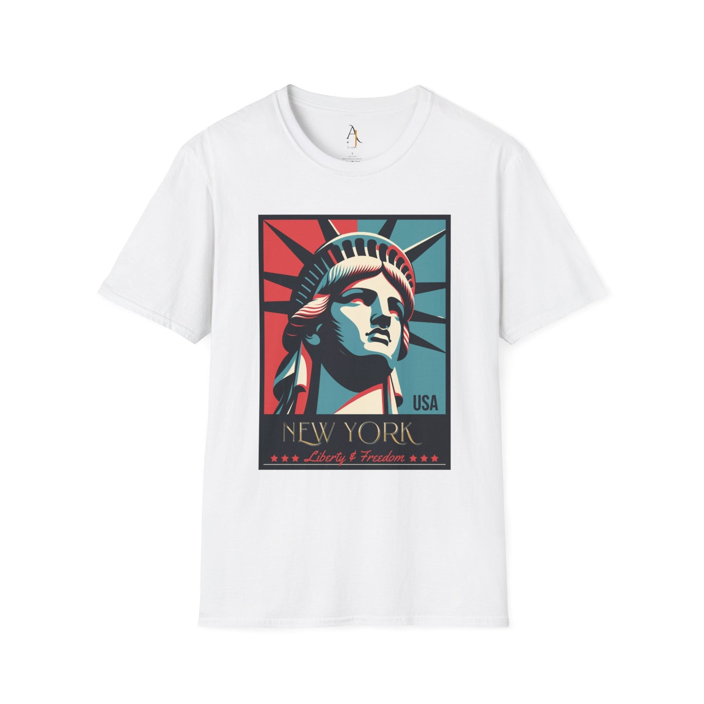 Summer Graphic Top | Vintage Liberty and Freedom Tee | A&J Empire