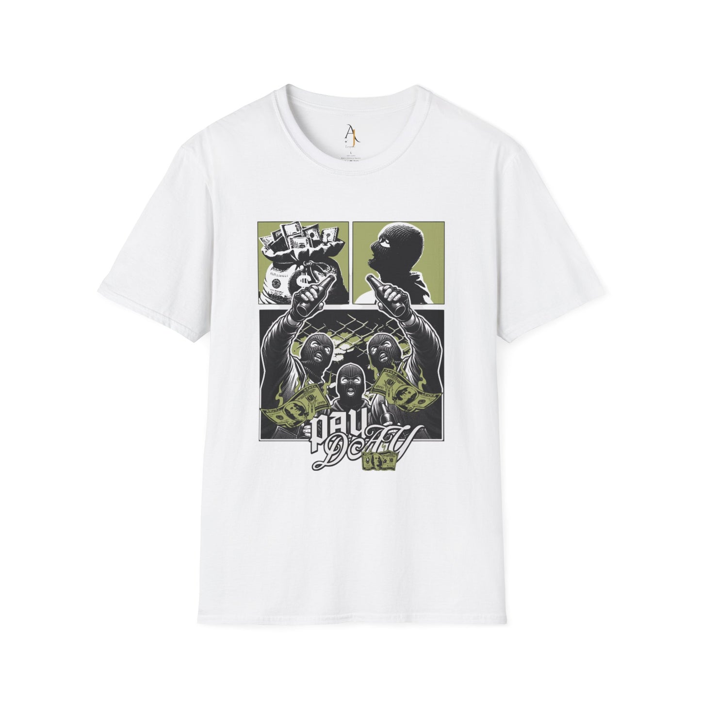 Casual Graphic T Shirts | Payday Softstyle T-Shirt | A&J Empire