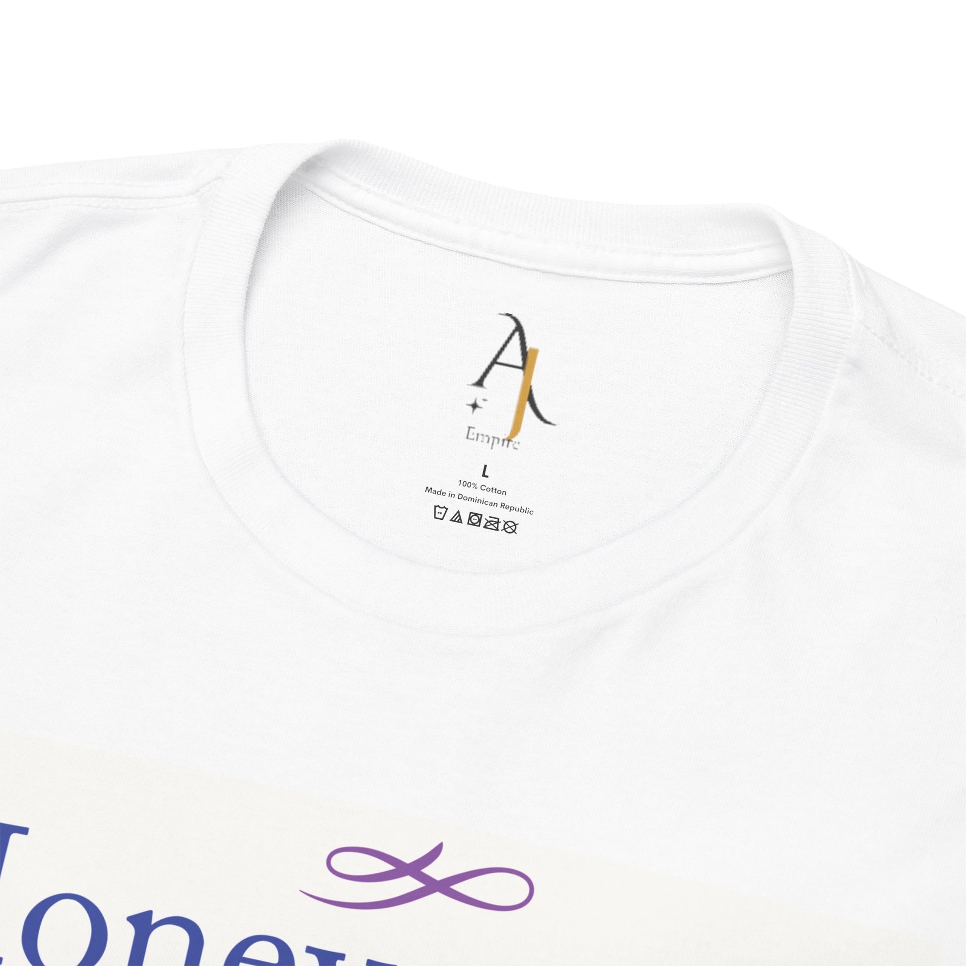 White Graphic Tee | Bold Statement Shirt | A&J Empire