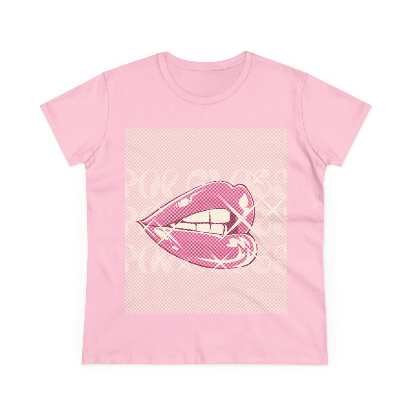 Lip Graphic Tees | Women's Cotton Tee | A&J Empire