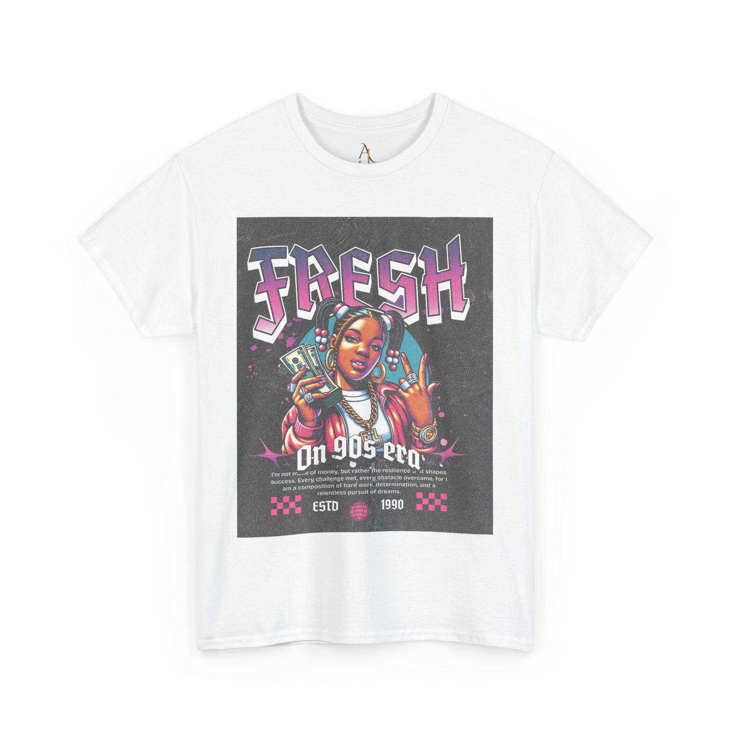 Money Graphic Tee | Fresh Print T-Shirt | A&J Empire