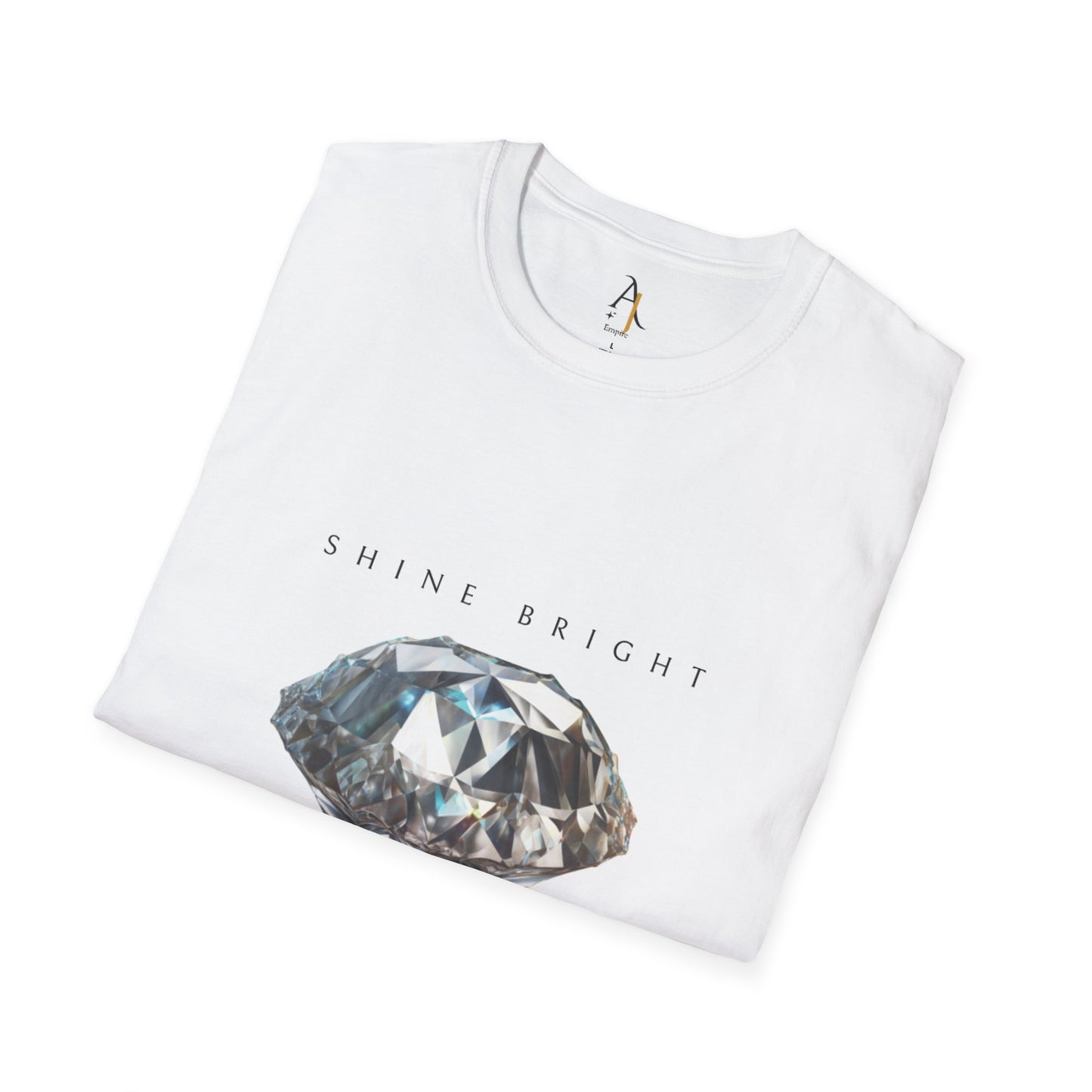 Diamond Graphic T-Shirt | Shine Bright Statement Shirt | A&J Empire