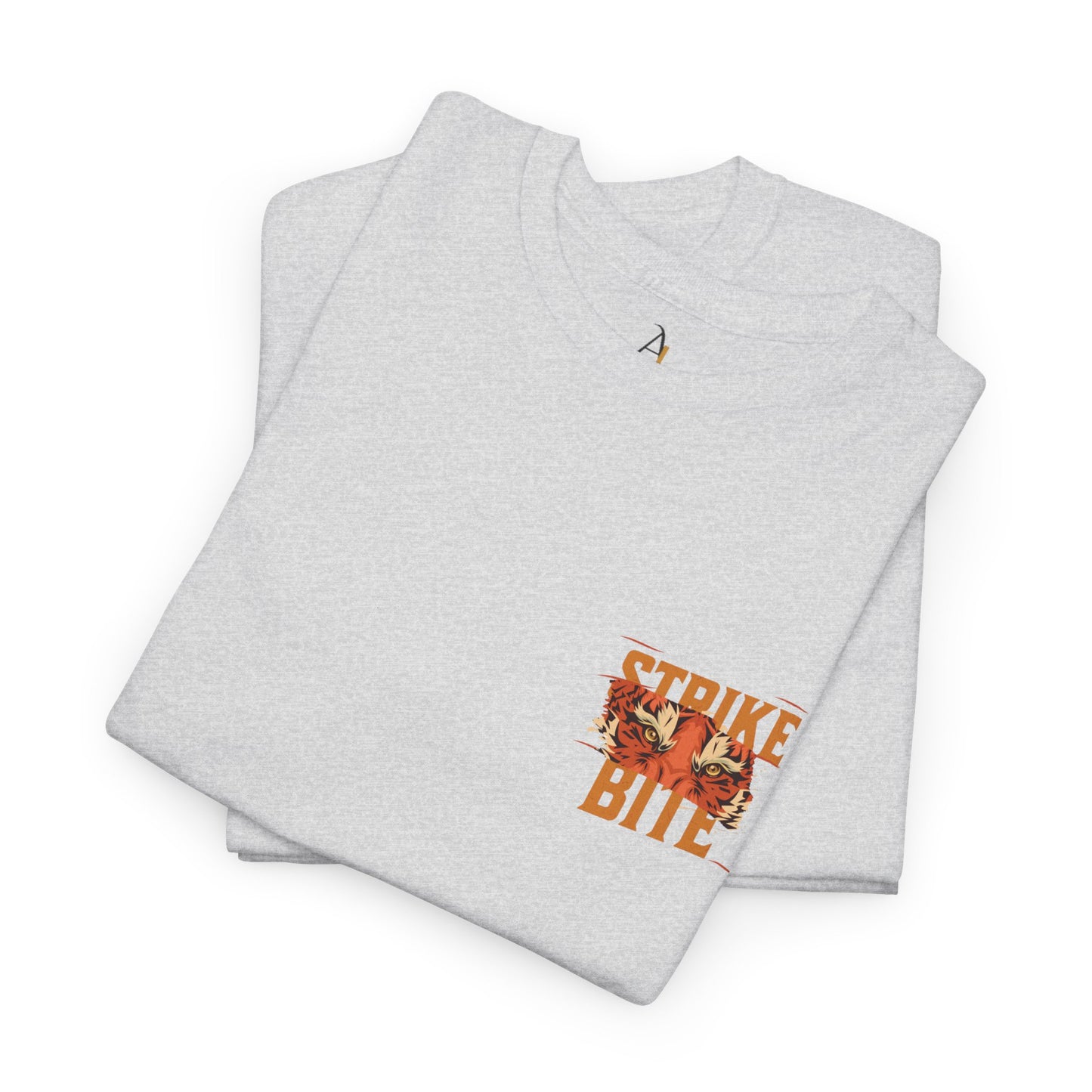 Unisex Heavy Cotton Tee - Fierce Tiger Design | Casual Streetwear for Animal Lovers