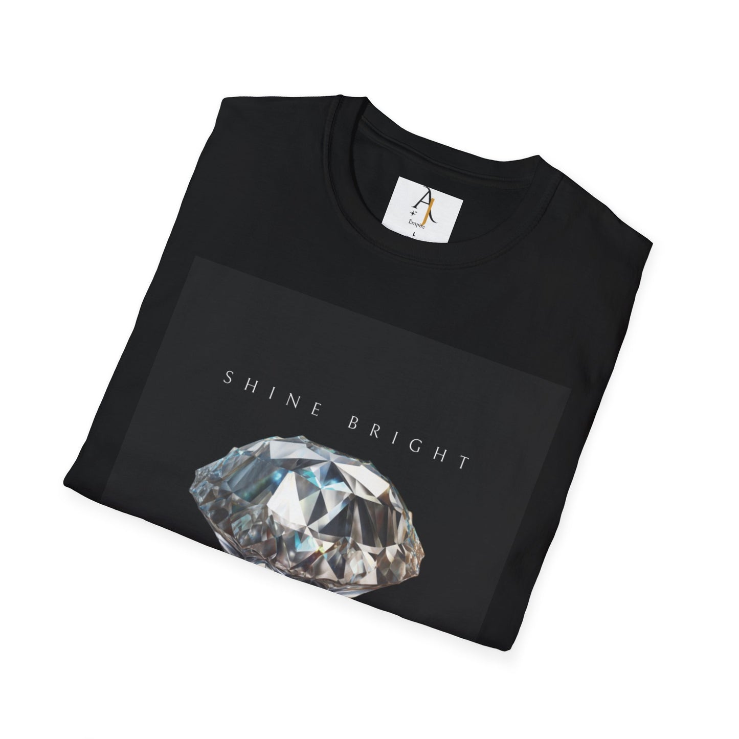 Diamond Graphic T-Shirt | Shine Bright Statement Shirt | A&J Empire