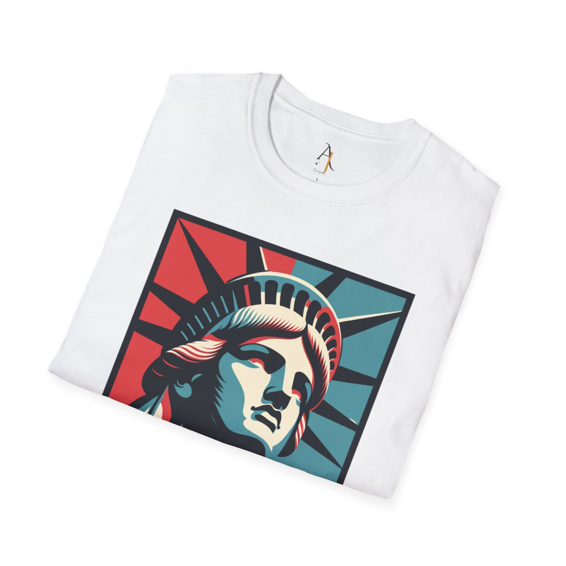 Summer Graphic Top | Vintage Liberty and Freedom Tee | A&J Empire