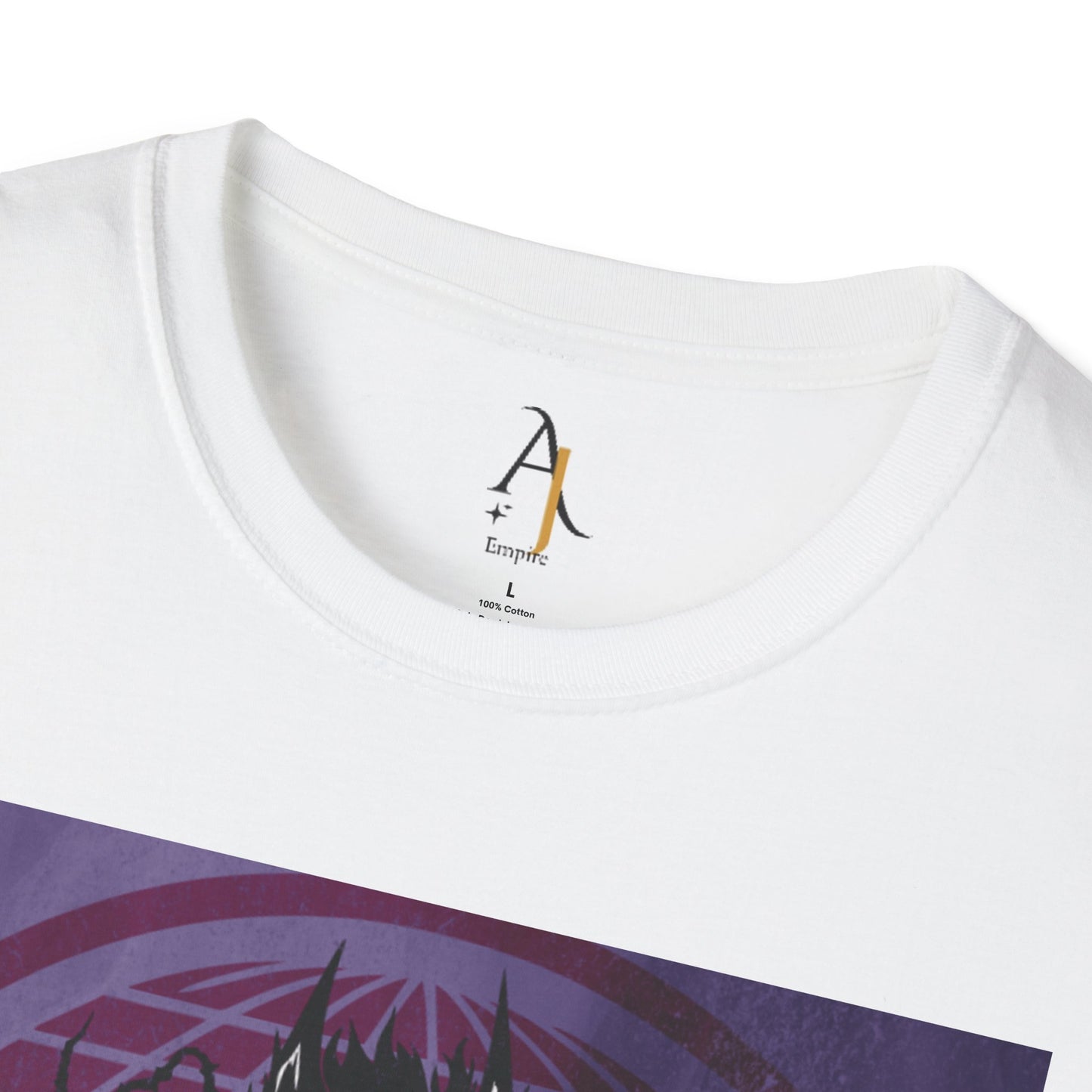 Unisex Softstyle T-Shirt - 'The Evil is the Human Being' Graphic Tee