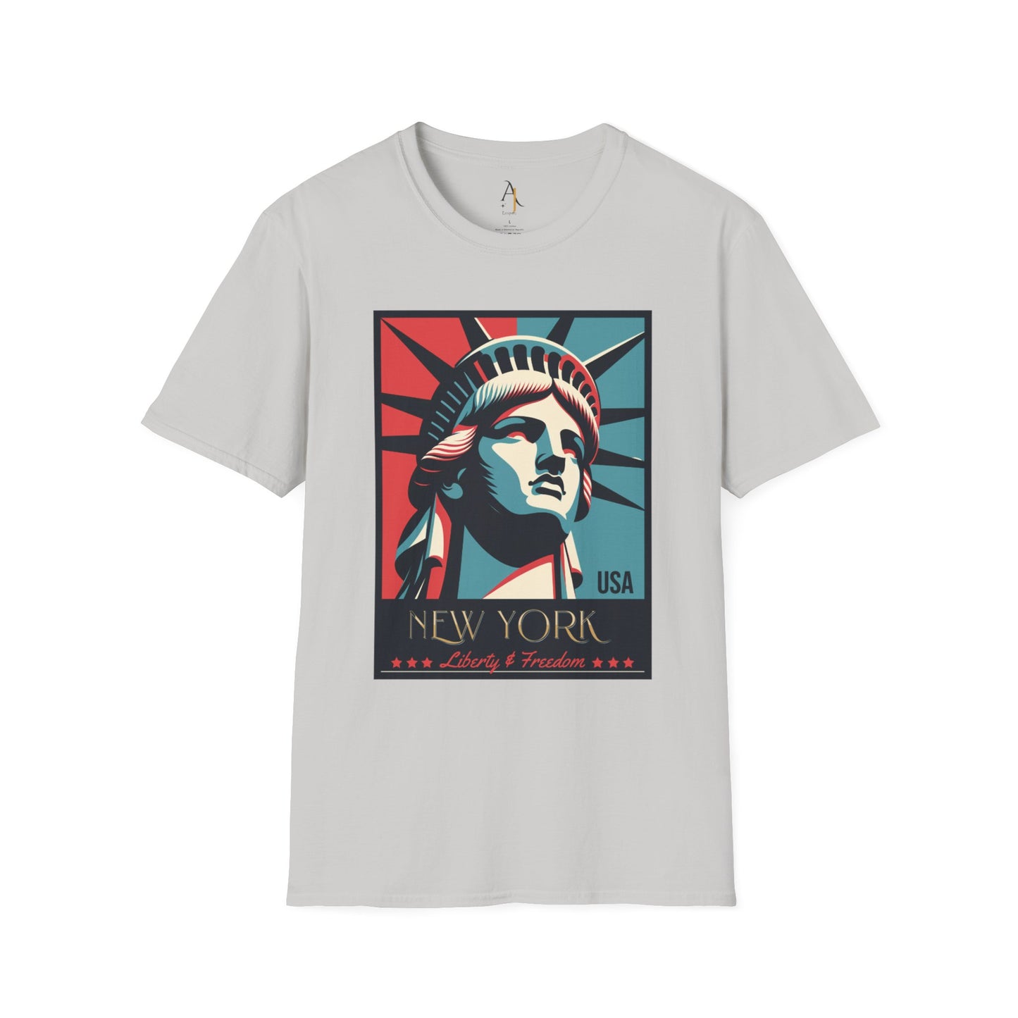 Summer Graphic Top | Vintage Liberty and Freedom Tee | A&J Empire