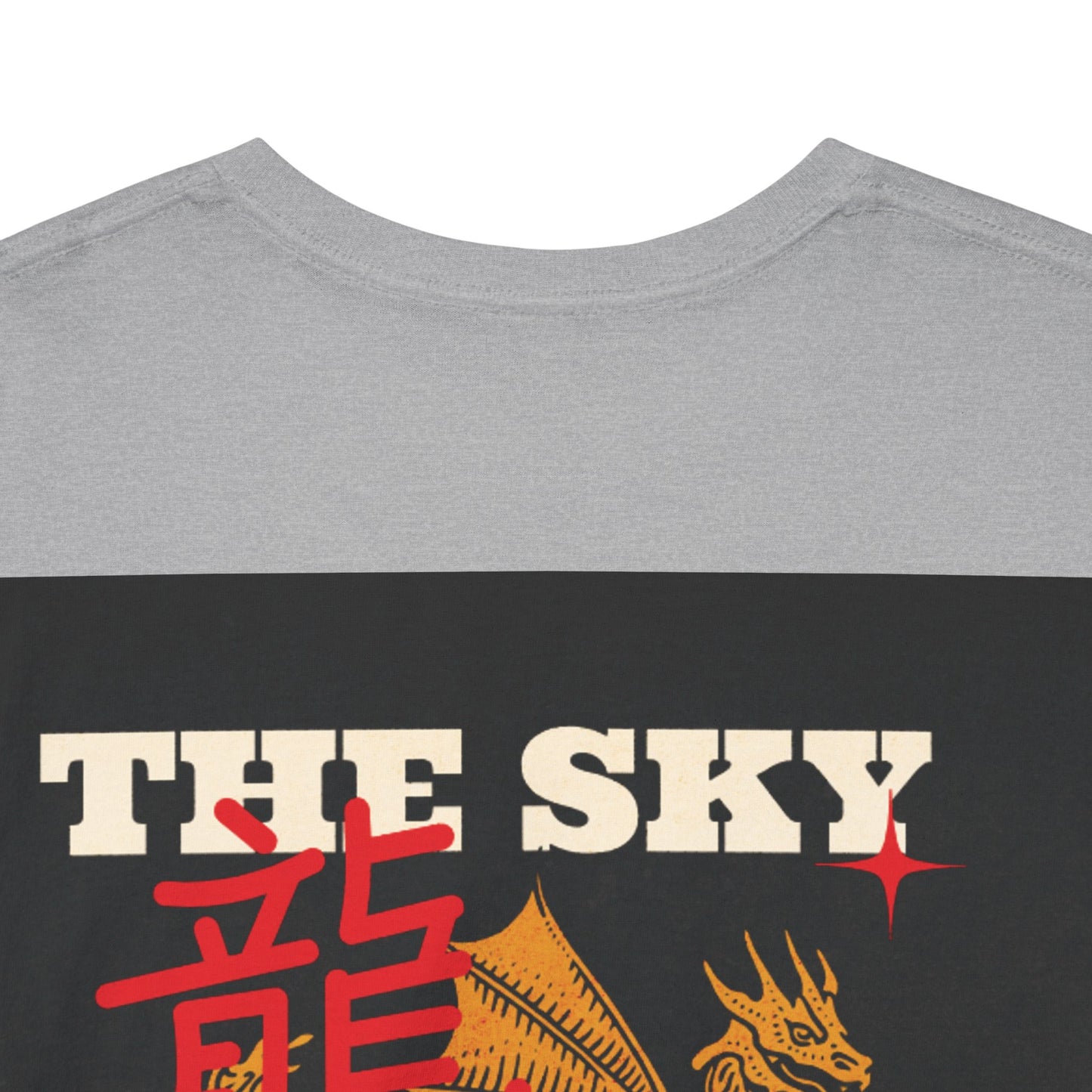 Emperor Dragon Unisex Heavy Cotton Tee - Bold Graphic Tee for Fashion Enthusiasts