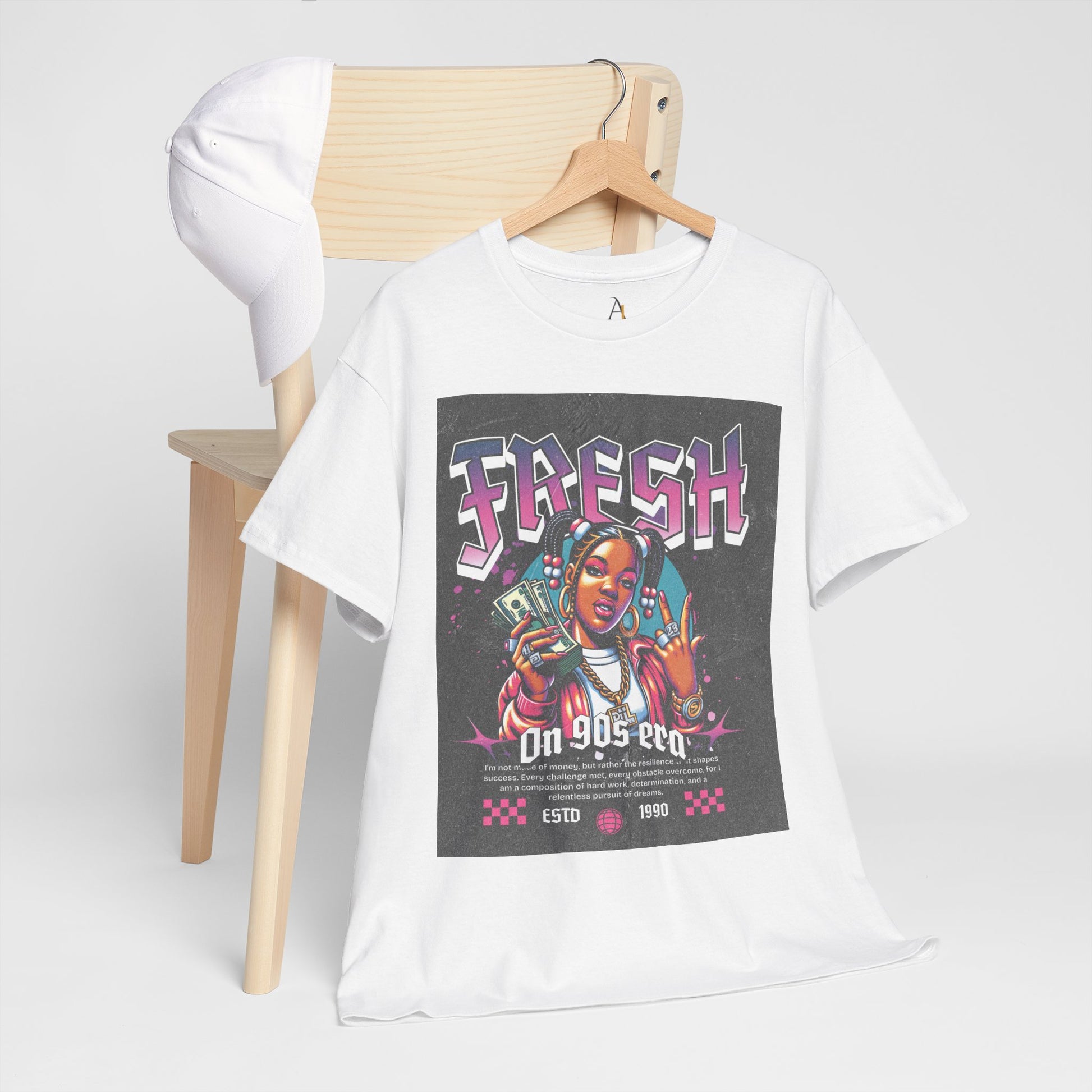 Money Graphic Tee | Fresh Print T-Shirt | A&J Empire