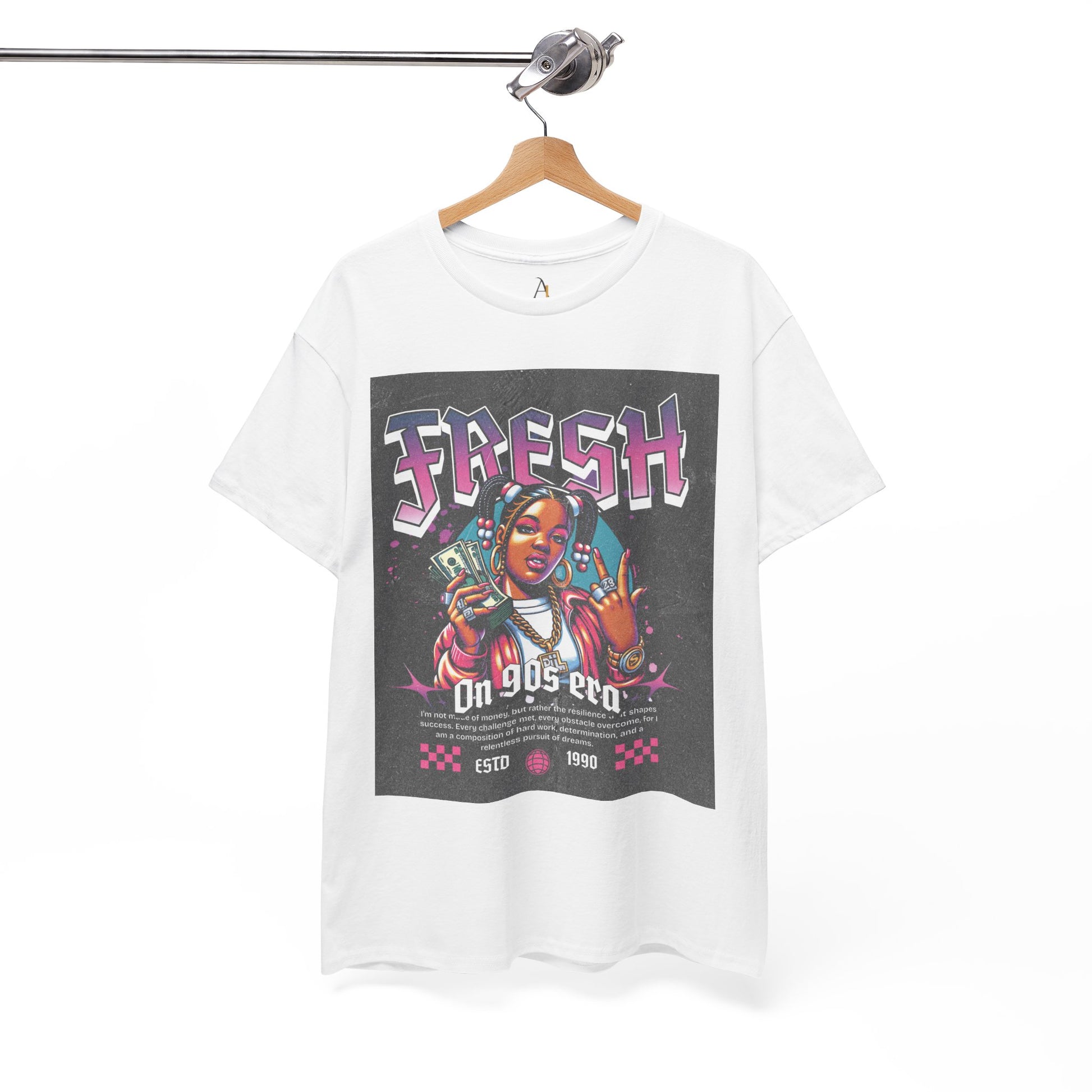 Money Graphic Tee | Fresh Print T-Shirt | A&J Empire