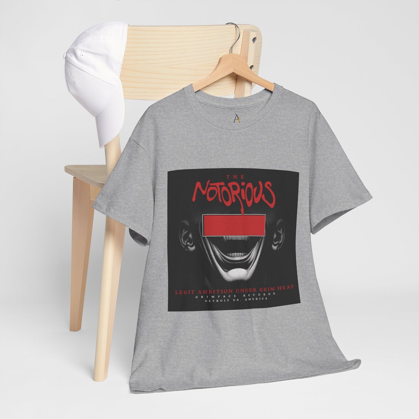 Unisex Heavy Cotton Tee - The Notorious Graphic Tee for Music Lovers