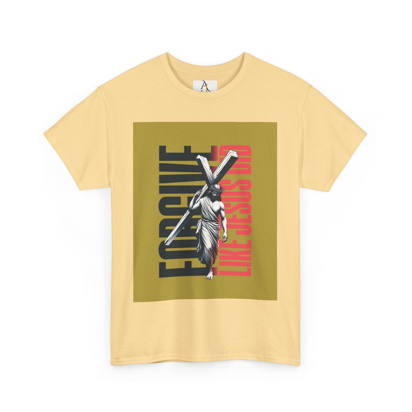 Forgive Like Jesus Unisex Heavy Cotton Tee - Inspirational Faith-Based T-Shirt